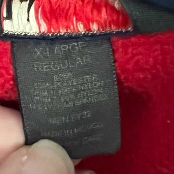 Vintage L.L.Bean Polartec 3/4 zip (Red) - Picture 5 of 5